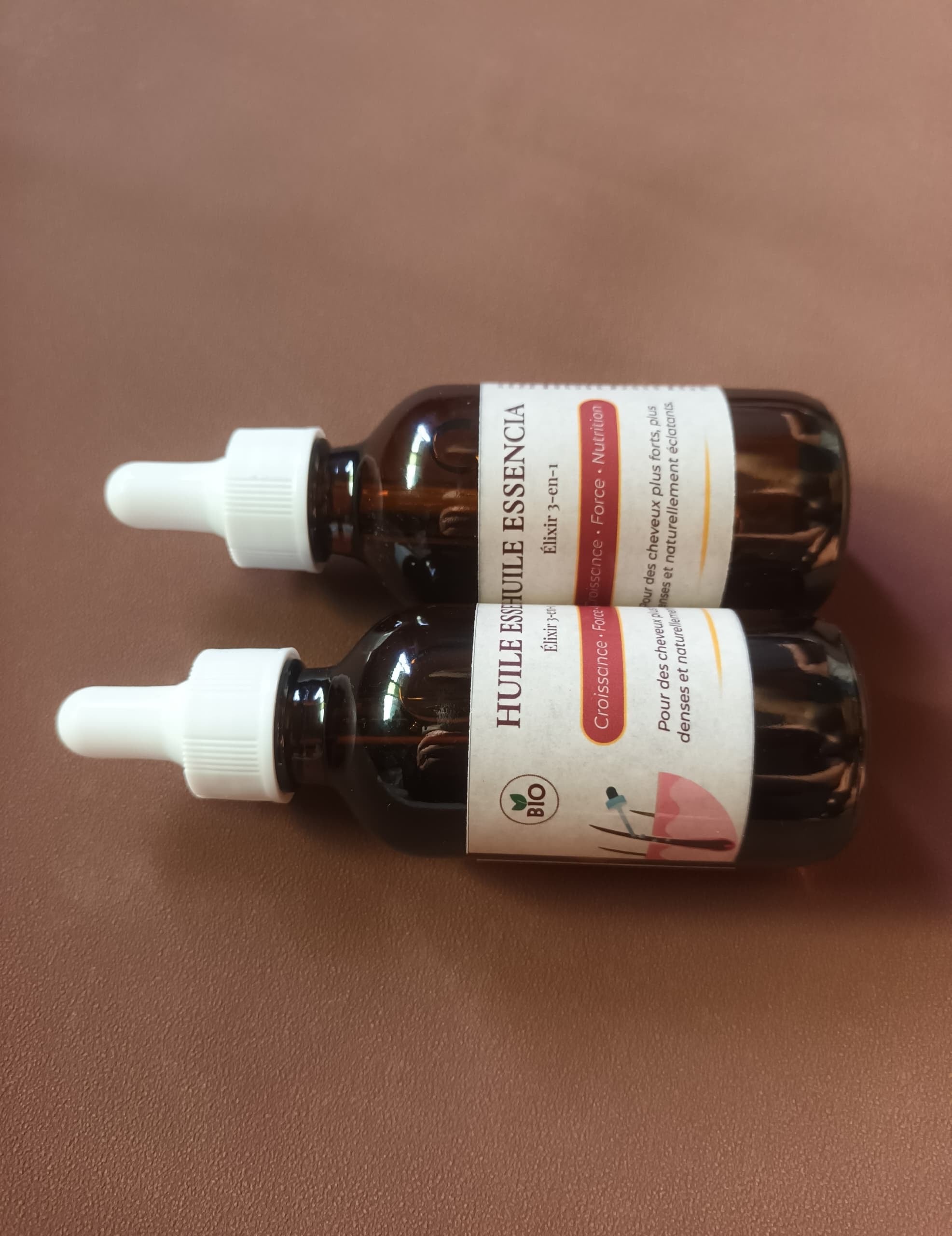 Élixir Capillaire 3-en-1 ( 01 acheté = 01 offert ) • Croissance, Force & Nutrition Intense.